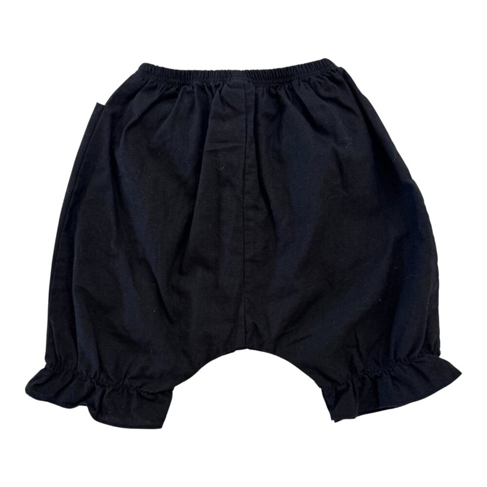 TAMBERE - BLOOMERS  - 60%LINEN/40%COTTON - BLACK - NWT - Picture 3 of 4